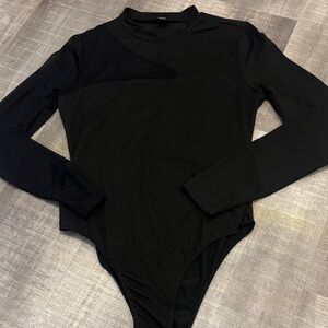 shein black mesh bodysuit